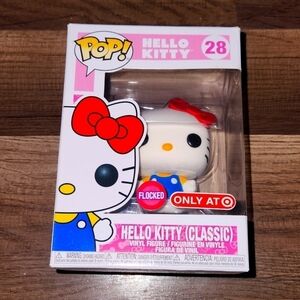 Hello Kitty (Classic) Funko POP! #28 - FLOCKED Target Exclusive NIB